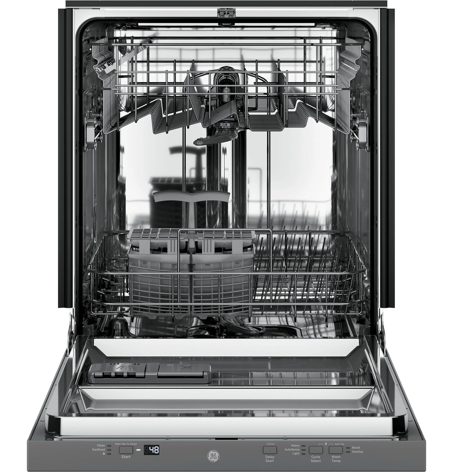 GE Appliances GDT225SSLSS 24 Inch Built In Fully Integrated Dishwasher Stainless Steel