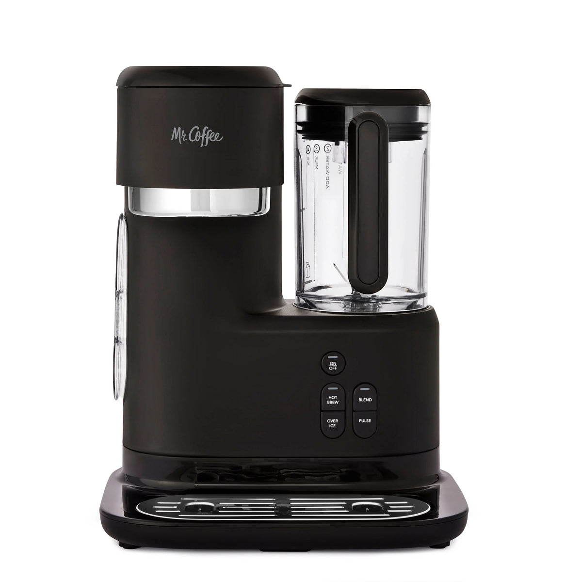 Mr. Coffee? Single-Serve Frappe?, Iced, and Hot Coffee Maker and Blender, Black with 2 To-Go Tumblers, Reusable Coffee Filter