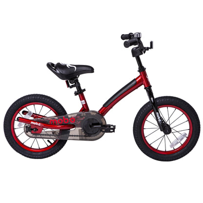Mobo First Boy's 14" Kids Bike, Ages 3-5 Years Old, Red
