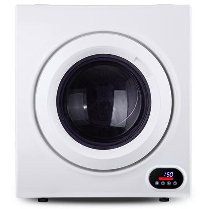 EUHOMY 1.8 Cu. ft. Compact Electric Dryer with LCD Touch Panel for Home, Apartment, Dorm