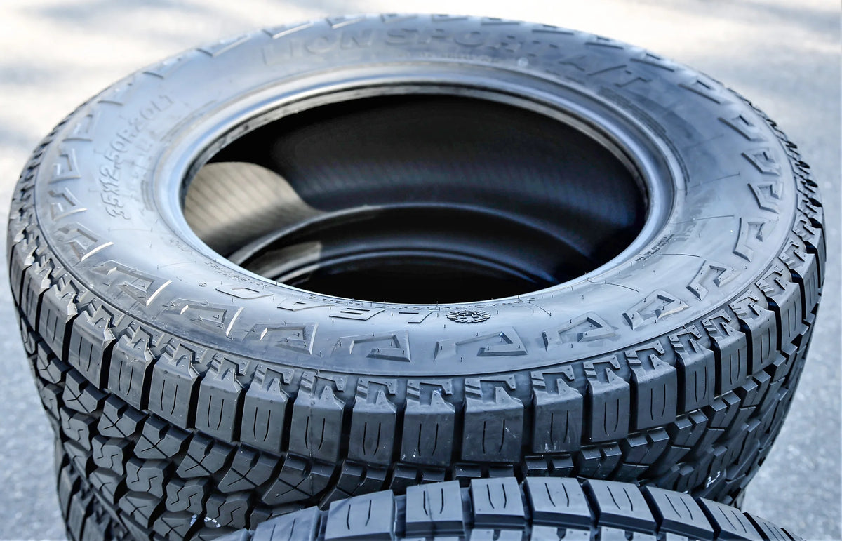 Set of 4 (FOUR) Leao Lion Sport A/T 275/65R18 116T AT All Terrain Tires Fits: 2015-23 Ford F-150 Lariat, 2019-23 Chevrolet Silverado 1500 LT Trail Boss