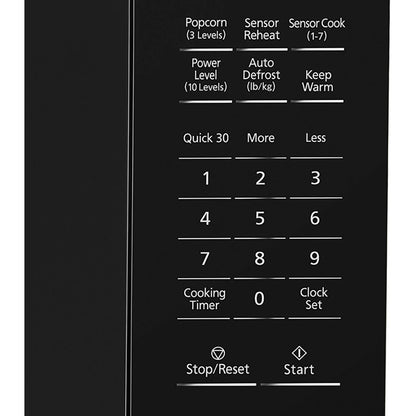 Panasonic  New 1.3 Cu. ft. 1100W Genius Sensor Countertop Microwave Oven in White