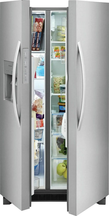 Frigidaire Frsc2333a 36" Wide 22.30 Cu. Ft. Side By Side Refrigerator - Stainless Steel