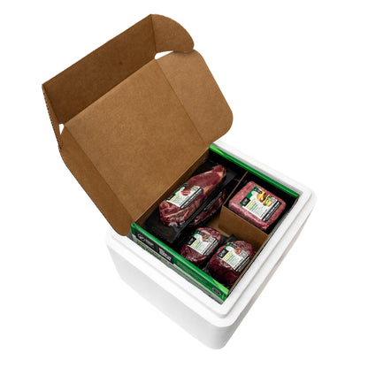 Silver Fern Farms 100% New Zealand Grass-Fed, Net Carbon Zero Steak Box - 10 Total Packs, 6.25 Lbs. Total