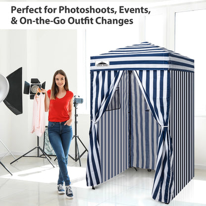 EAGLE PEAK Flex Ultra Compact 4 ft x 4 ft Pop-up Changing Room Canopy, Portable Privacy Cabana