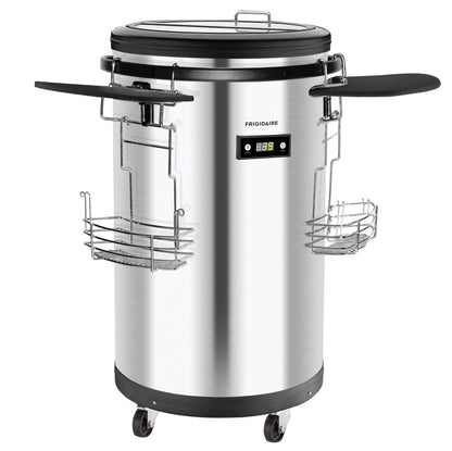 Frigidaire Party Cooler, Stainless Steel color, EFRP245