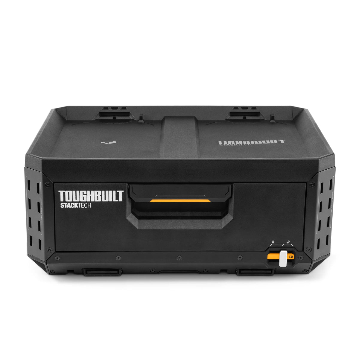 ToughBuilt StackTech 1 Drawer Toolbox, Heavy-Duty Stackable Tools Storage, 50 lb Capacity