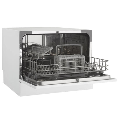 Danby 6 Place Setting Countertop Dishwasher in White (DDW621WDB)