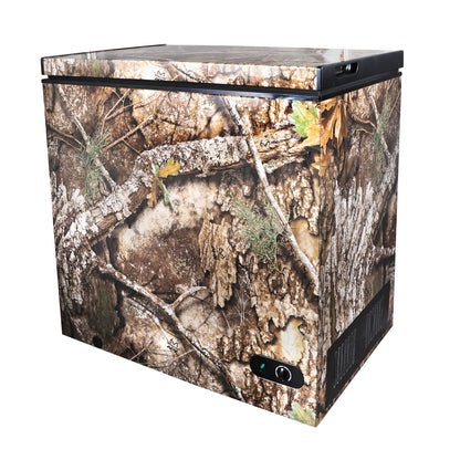 Realtree 7-cu ft Manual Defrost Chest Freezer (Camouflage)