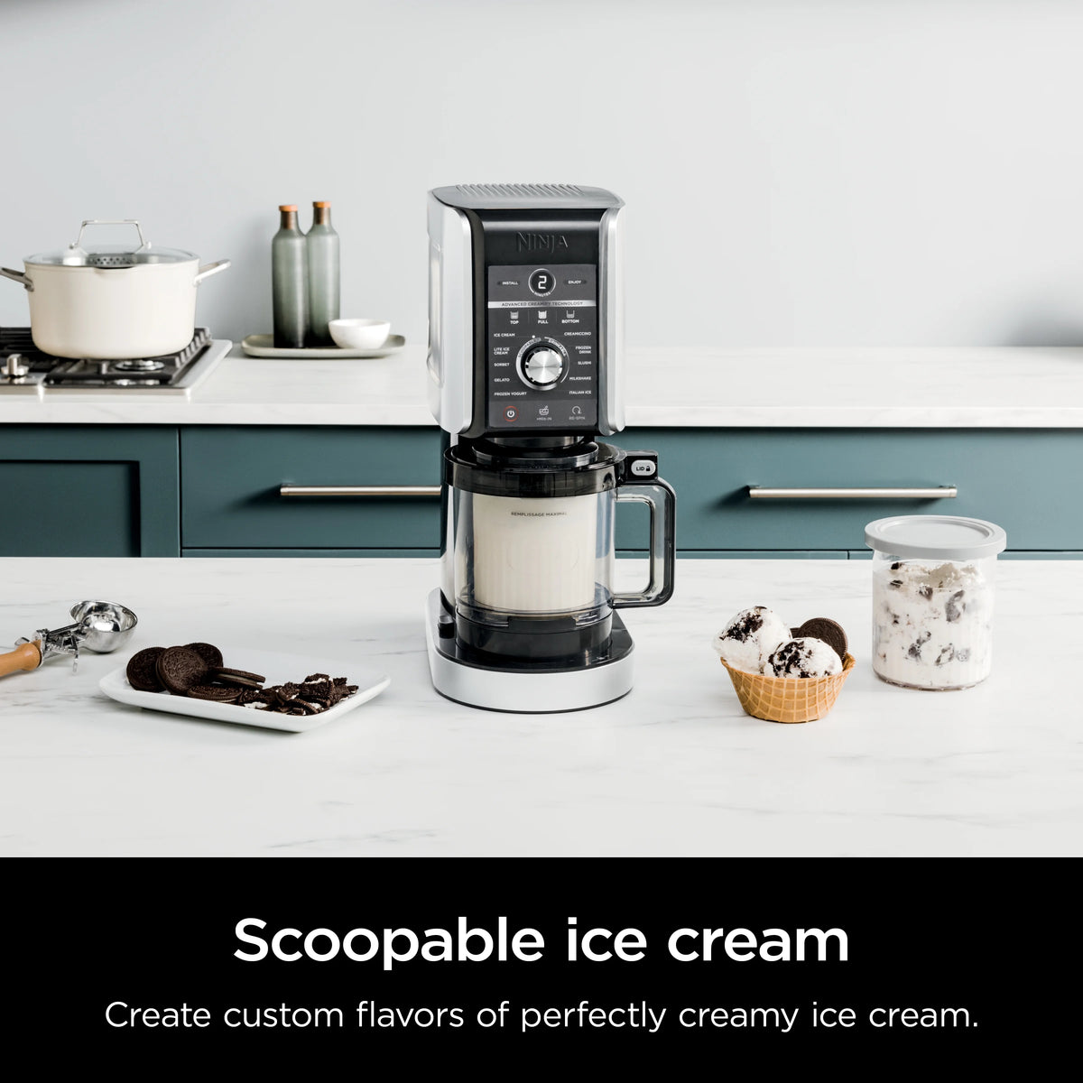 Ninja CREAMi Deluxe 11-in-1 Ice Cream and Frozen Treat Maker, NC501
