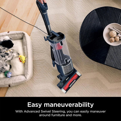 Shark Upright Vacuum, Rotator Pet, Pet Friendly, Bagless, PowerFins HairPro Brushroll, HEPA Filter, Odor Neutralizer, Hard Floor and Carpet, Swivel Steering, ZU100, Chimera