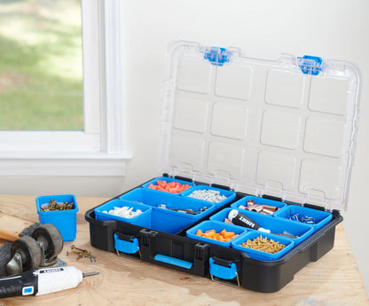 HART Stack System, Mobile Tool Storage and Organization, Black & Blue