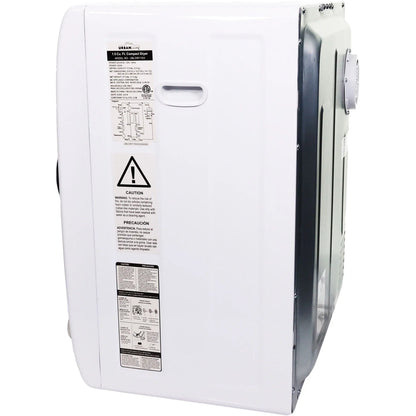 Urban Living 1.5-cu. ft. Compact Electric Dryer, Small Portable Clothes Dryer for Apartment and Small Spaces in White