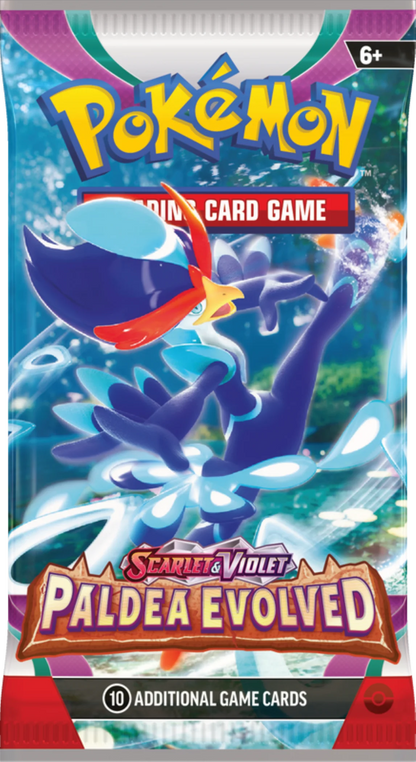 Pokemon Trading Card Game Scarlet & Violet 2 Paldea Evolved Booster Bundle 6 Booster Packs