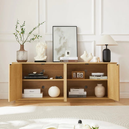 TV Stand, Modern Entertainment Center for TVs Up to 75 inch