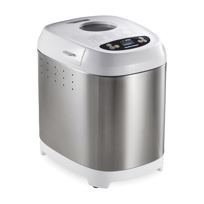 Hamilton Beach 2 lb Bread Maker Machine, Artisan Dough Bread Maker with 14 Settings, Black & Stainless Steel