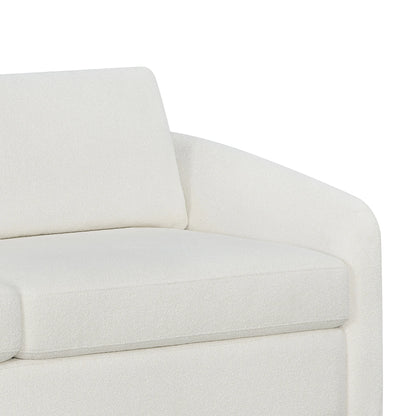 Beautiful Drew 72.2" Sofa by Drew Barrymore for Adults, Striped Linen