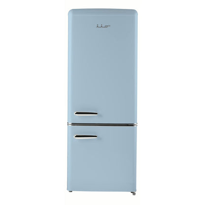 iio 7 cu. ft. Retro refrigerator with bottom freezer
