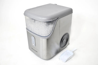 Frigidaire, 33 Lbs. Nugget Ice Maker, Black Stainless Steel, EFIC228