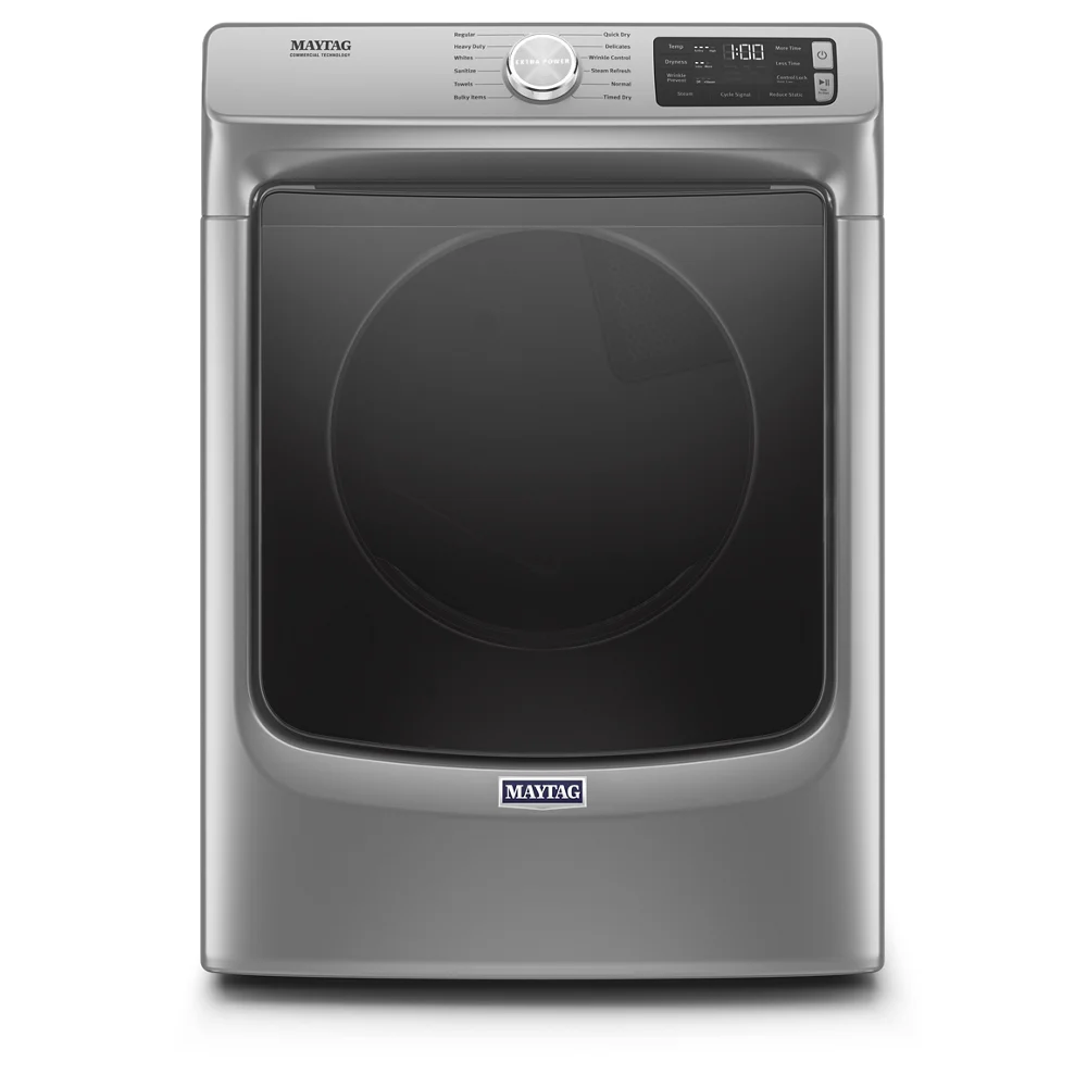 Maytag Med6630h 27" Wide 7.3 Cu Ft. Energy Star Rated Electric Dryer - Metallic Slate