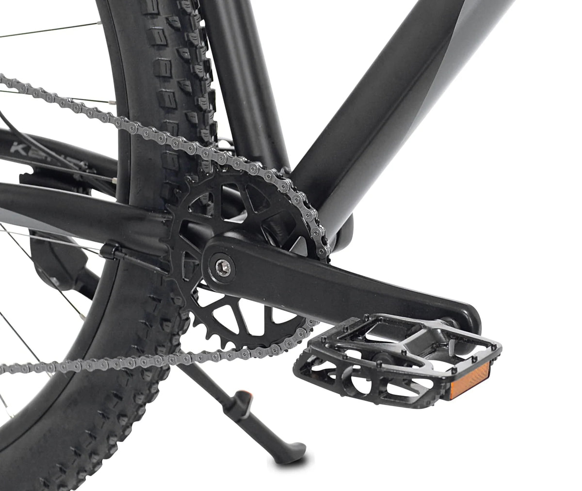 Kent Bicycles 29" Men's Trouvaille Mountain Bike Medium, Black and Taupe