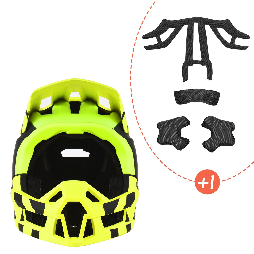 Mountain Full Face Mountain Bike Helmet Ventilation Lightweight Helmet