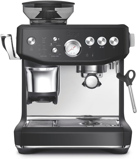 Breville Barista Express Impress Espresso Machine, 2 Liters - Black Truffle