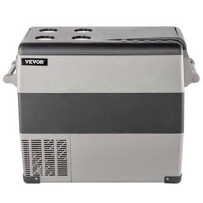 BENTISM 22L Portable Car Refrigerator, 23 Quart RV Fridge, 12/24V DC & 110-240V AC Vehicle Car Truck Boat Mini Electric Cooler for Driving Travel Fishing Outdoor and Home Use