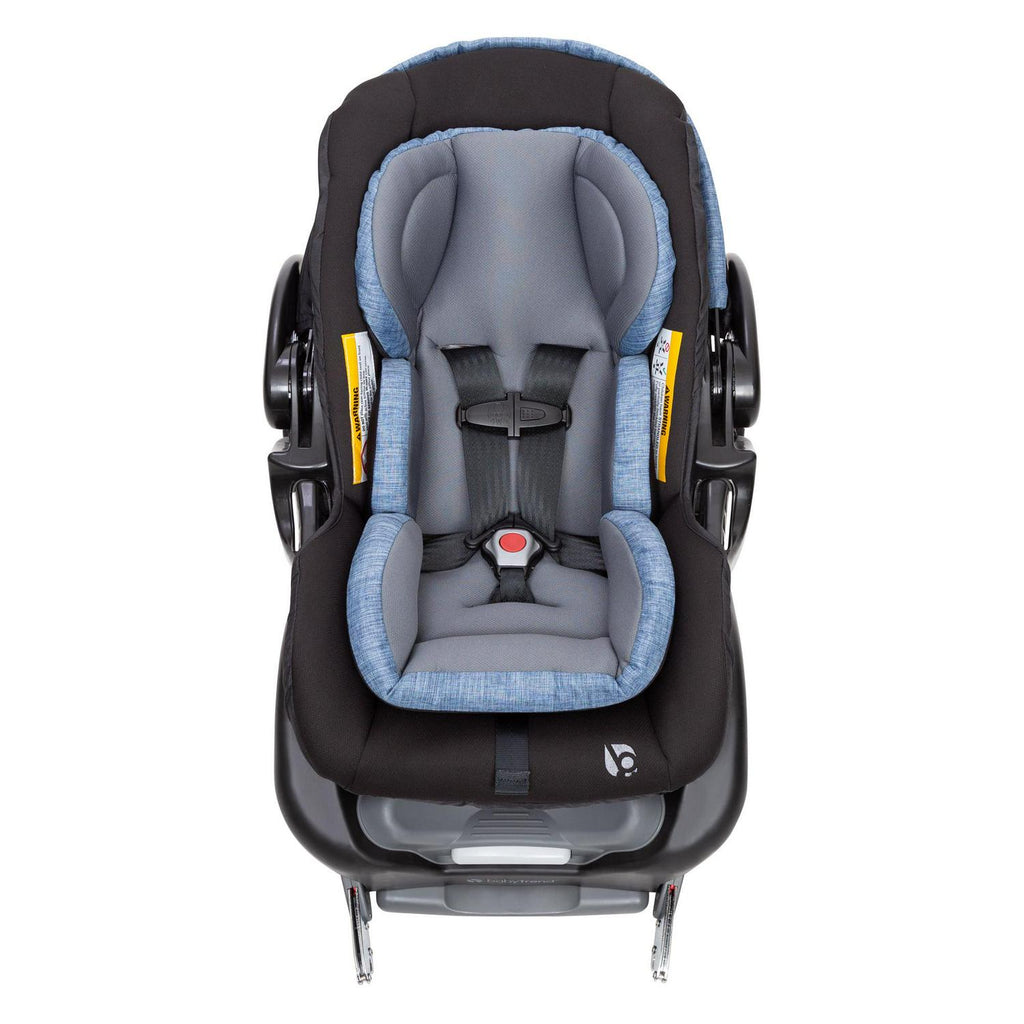Baby Trend Secure Snap Tech™ 35.00 lbs Infant Car Seat. Blue Chambray