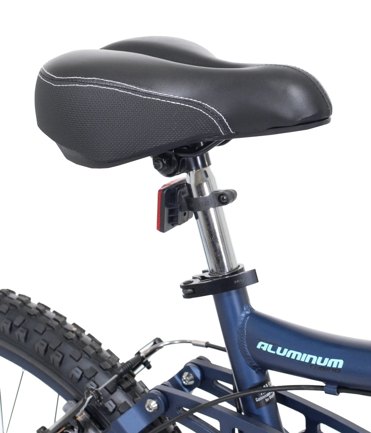 24" Bella Vista Girl's Full Suspension Mountain Bike, Blue