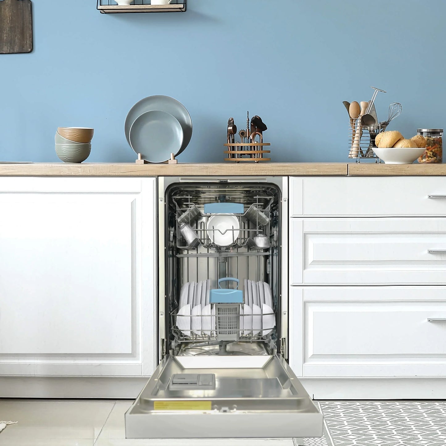 Danby DDW18D1ESS 18" Wide Built-in Dishwasher in Stainless Steel