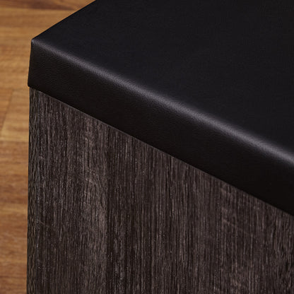 Mainstays 5-Piece Dexter Dining Room/Kitchen Set with Storage Ottoman, Multiple Colors