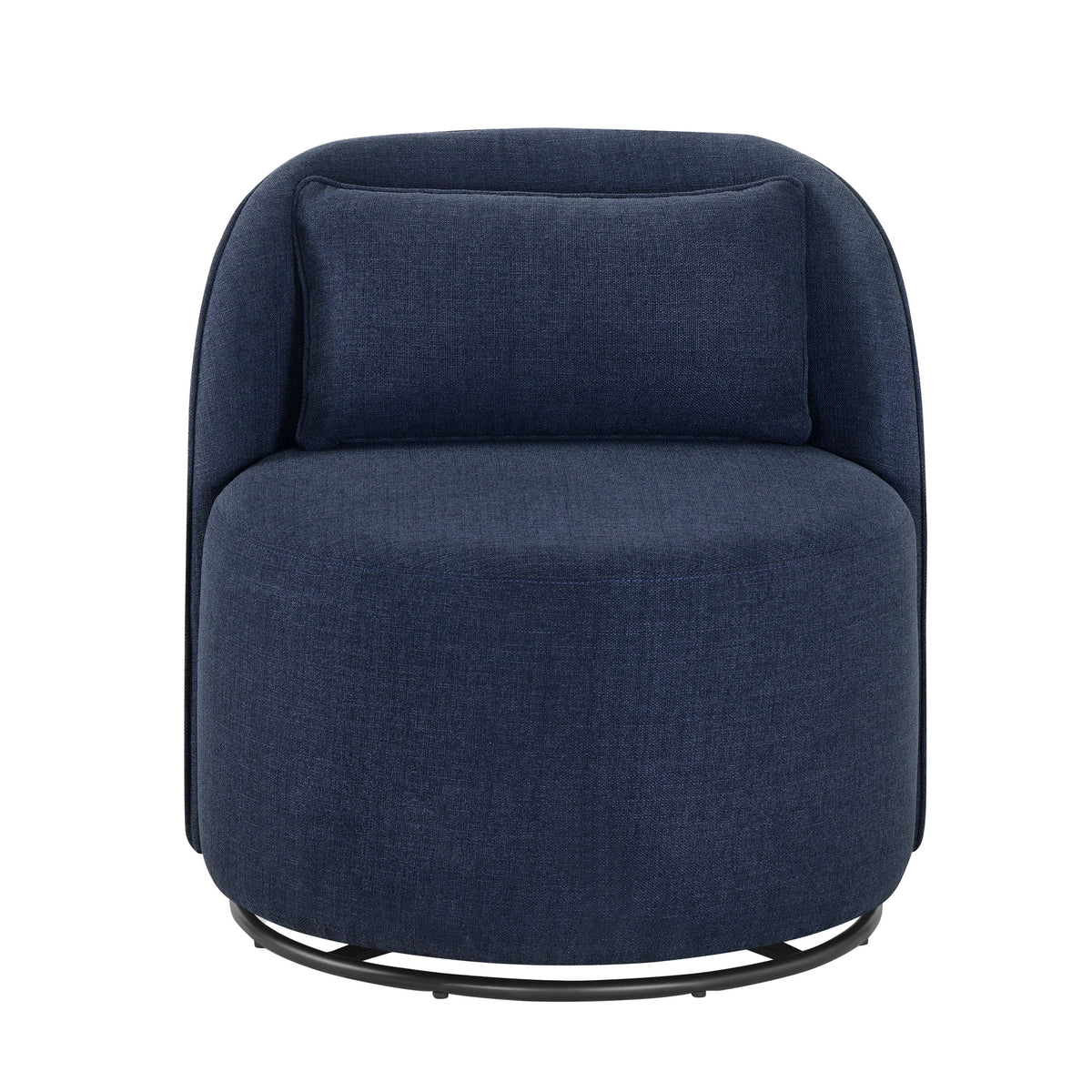 Better Homes & Gardens Juliet Modern Arch Swivel Accent Chair, Cream Boucle