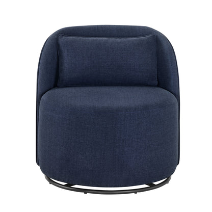 Better Homes & Gardens Juliet Modern Arch Swivel Accent Chair, Cream Boucle