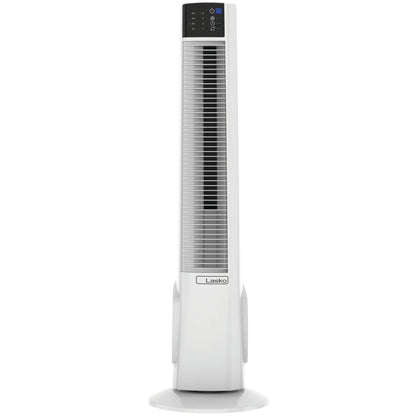 Lasko 38" 4-Speed Hybrid Oscillating Remote Controlled Tower Fan. Black, T38415