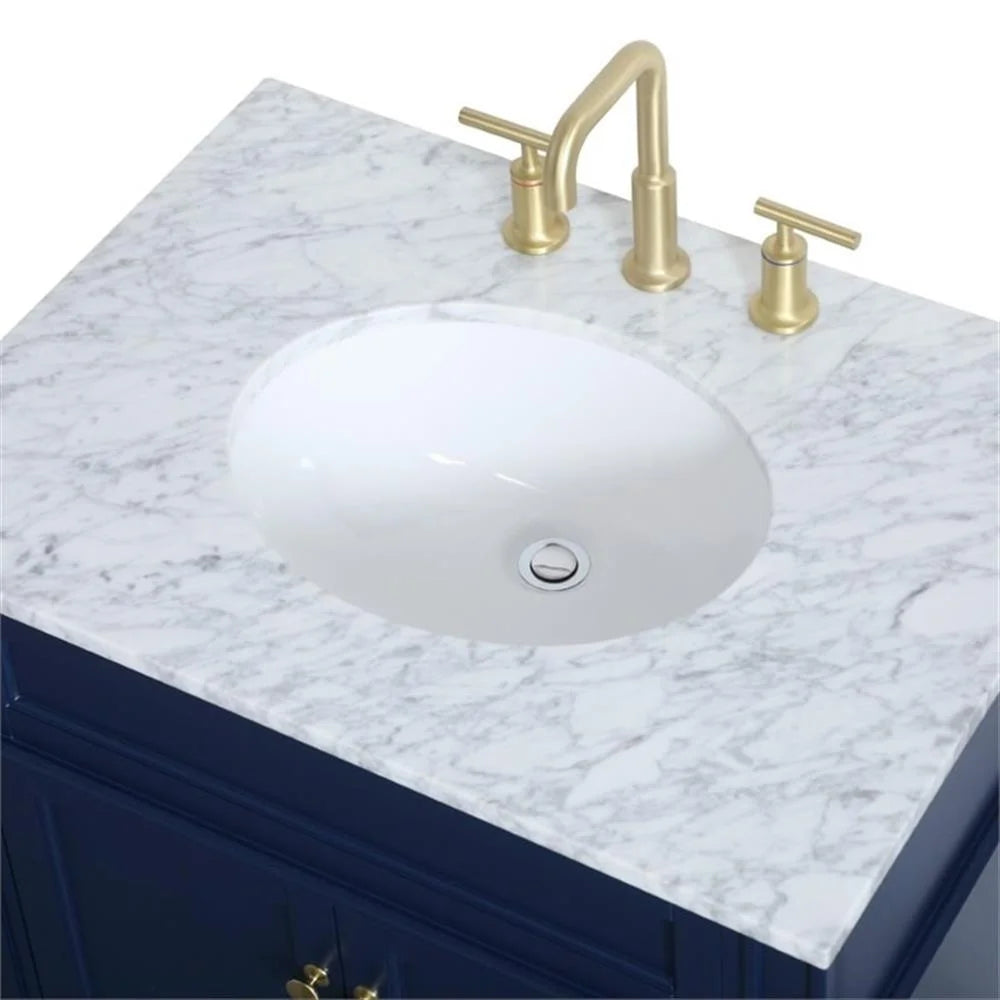 Elegant Kitchen and Bath 30 inch Single bathroom vanity in Grey