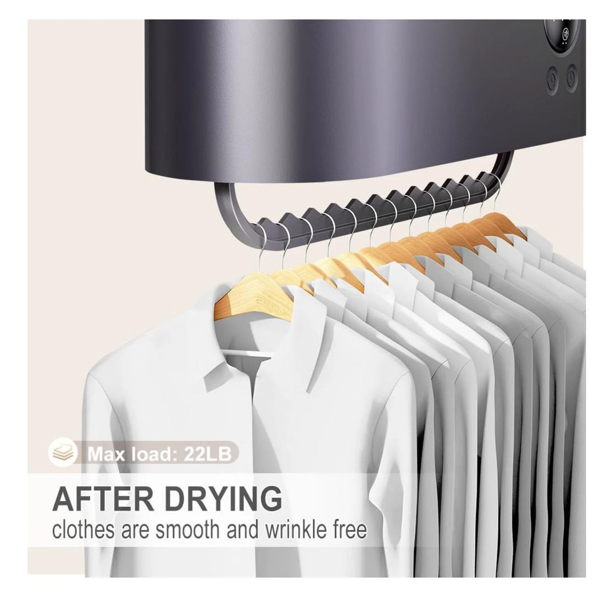 Portable Clothes Dryer Mini Clothes Dryer Save Space Folding Compact Dryer Machine With Dry Bag For Laundry Electric Portable Dryer For Camping ��Business Trip�� Travel ��Home And Apartment Grey