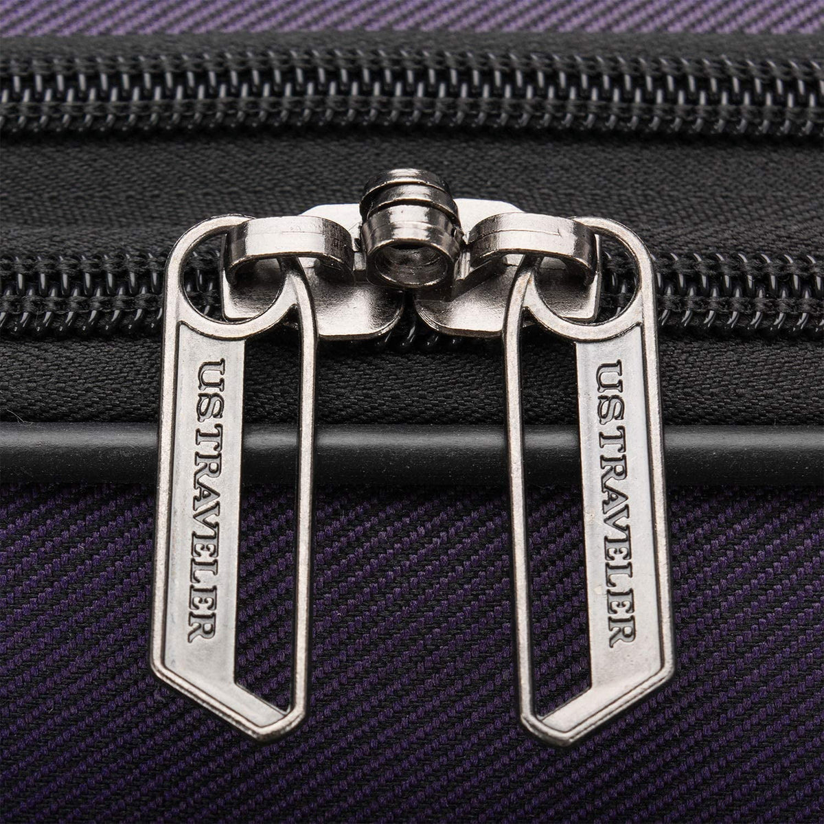 U.S. Traveler Aviron Bay Expandable Softside Luggage with Spinner Wheels, Navy, 31" Checked Large