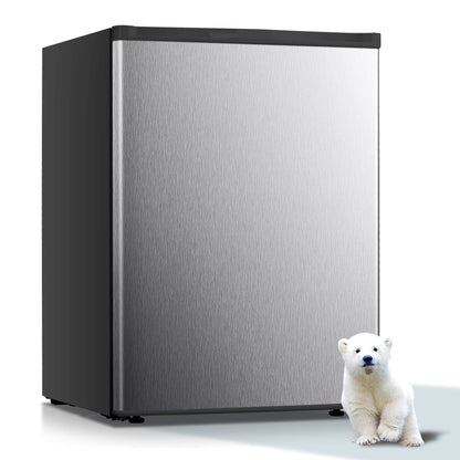 Electactic Upright Freezer, Energy Saving 2.1 Cu.ft Single Door Compact Upright Freezer with Reversible Door(White)