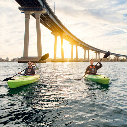 Lifetime Tide 123 inch Sit-Inside Kayak, Lemongrass Fusion (90848)