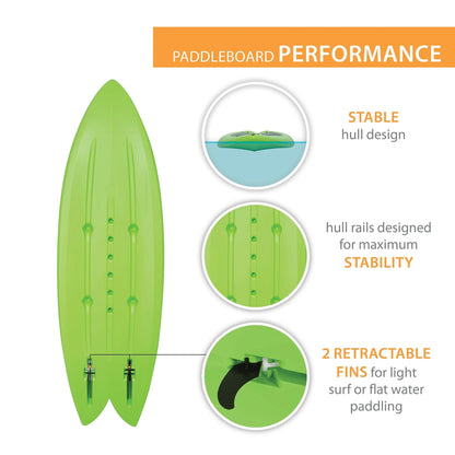 Lifetime Freestyle XL�?116 in Stand-up Paddleboard, Lime Green (90213)