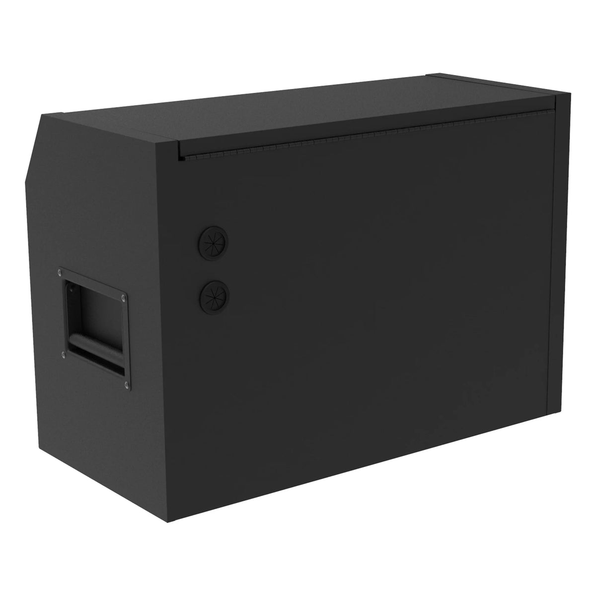 HART 36-Inch 5-Drawer Rolling Tool Cabinet with Wood Top, Locking Steel Garage Storage, Black