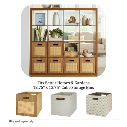 Better Homes & Gardens 16 Cube Storage Organizer, Acorn