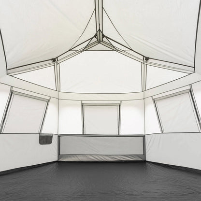 Ozark Trail 15' x 13' 8-Person Instant Hexagon Cabin Tent, 36.04 lbs