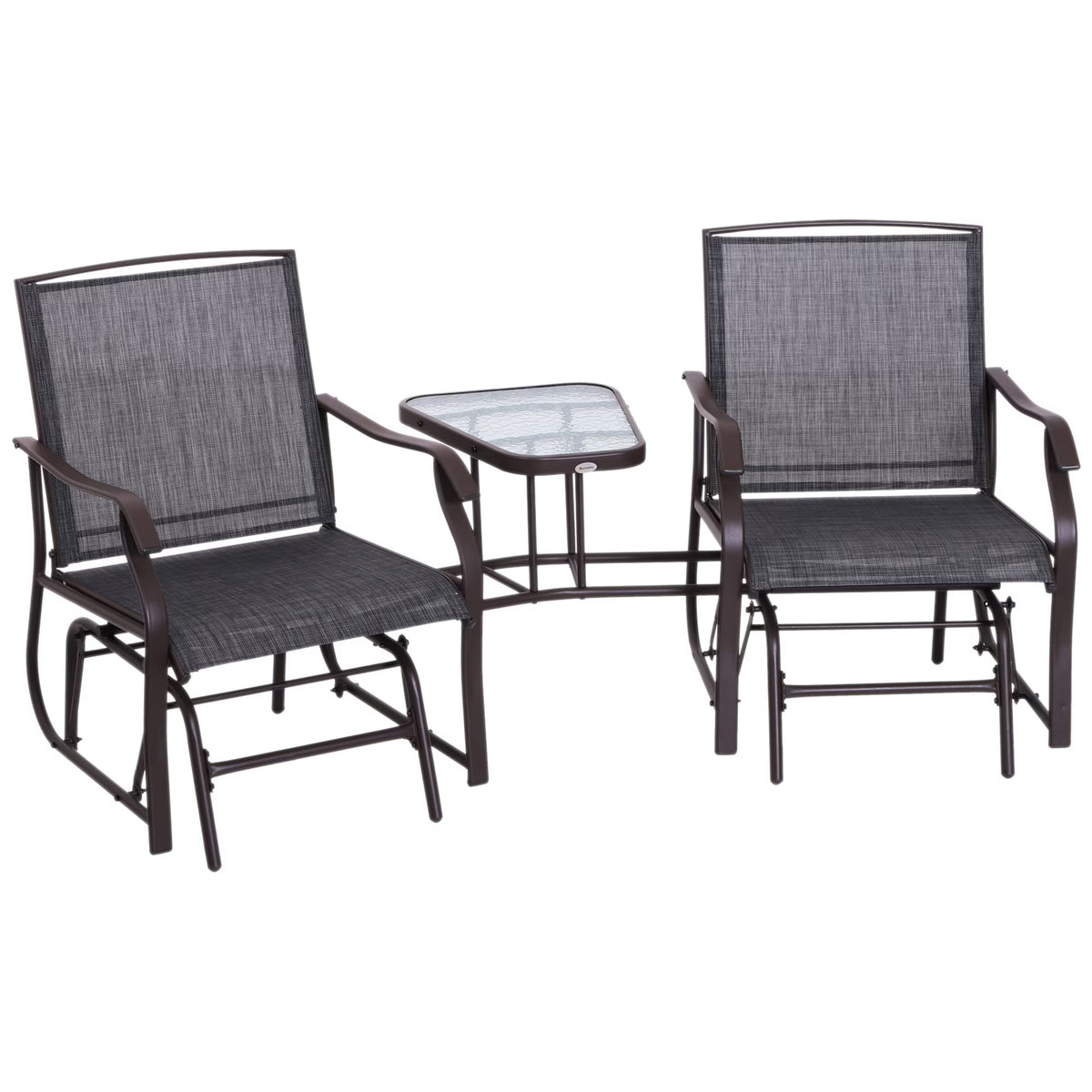 DUOSONG Outsunny 41" Wooden Wagon Wheel Bench, Rustic Outdoor Patio Weather Resistance Furniture, 2-Person Slatted Seat Bench With Backrest, Carbonized Brown Wood Garden & Outdoor Outdoor & Patio