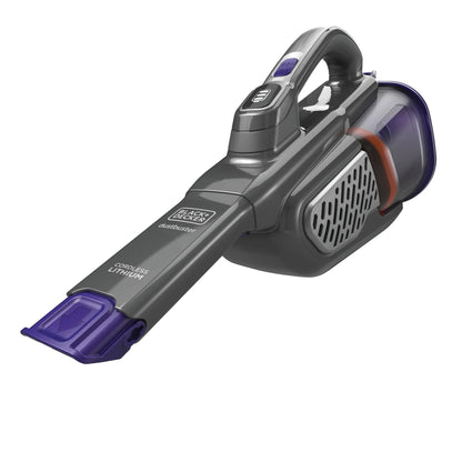 BLACK+DECKER dustbuster furbuster AdvanceClean+ Cordless Pet Handheld Vacuum, HHVK515JP07
