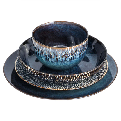 Gibson Elite Matisse 16-Piece Dinnerware Set - Taupe