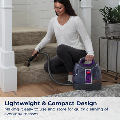 BISSELL Littlle Green ProHeat Advanced Pet Portable Deep Cleaning, for Carpet, Upholstery, and Auto, tough stain removal, Heatwave Technology, Lightweight, 2513W