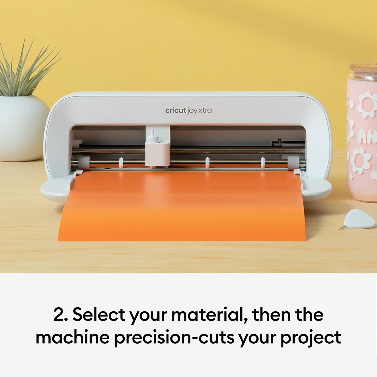 Cricut Joy Xtra Die-Cutting Machine Sticker Edition Bundle, White- New Walmart Exclusive