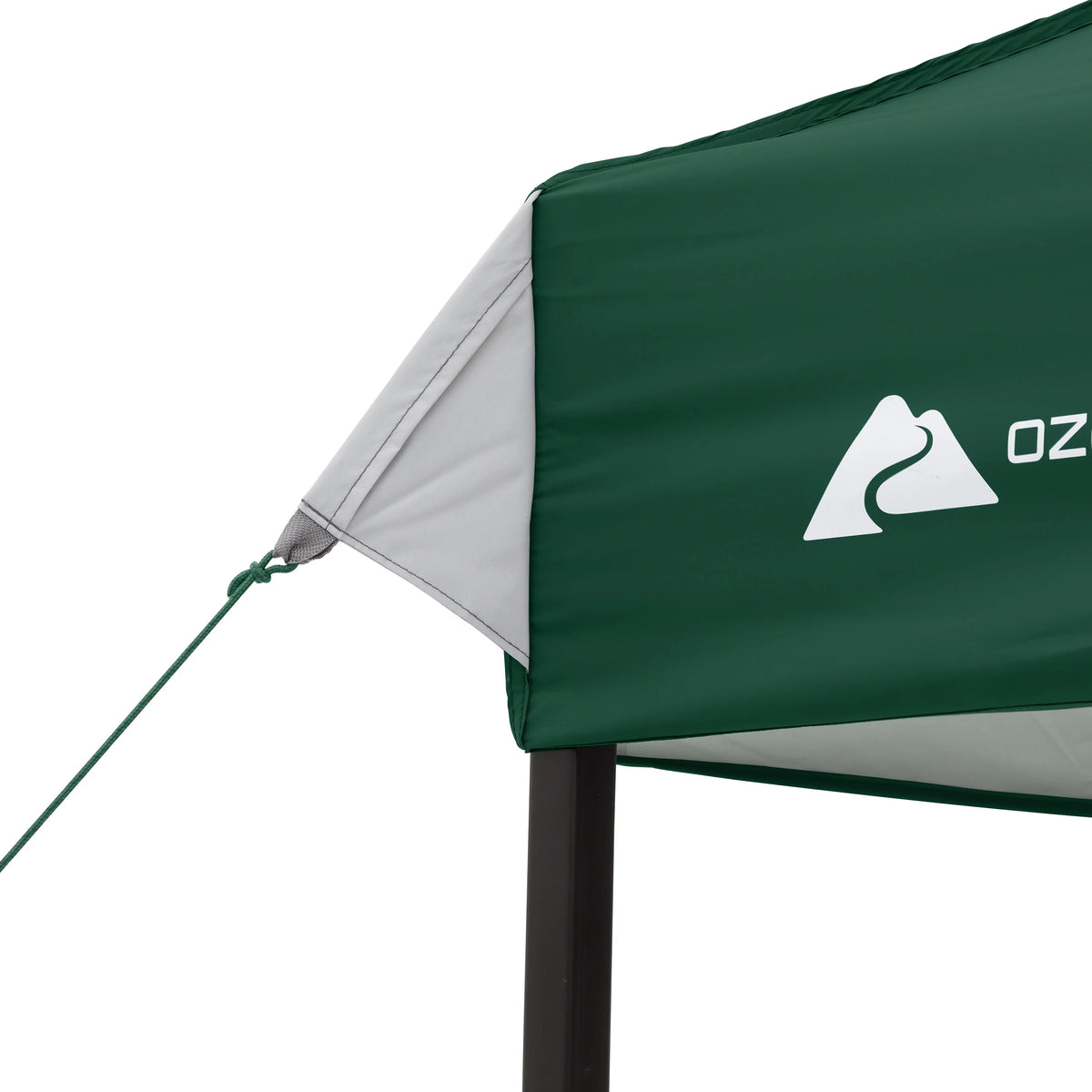 Ozark Trail 10x10 Instant Pop Up Canopy Tent with Simple Push Setup �?Straight Leg Pop-Up Tent for Tailgating, Camping & Events, White